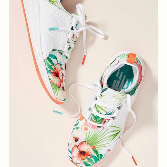 new balance floral cruz sneakers